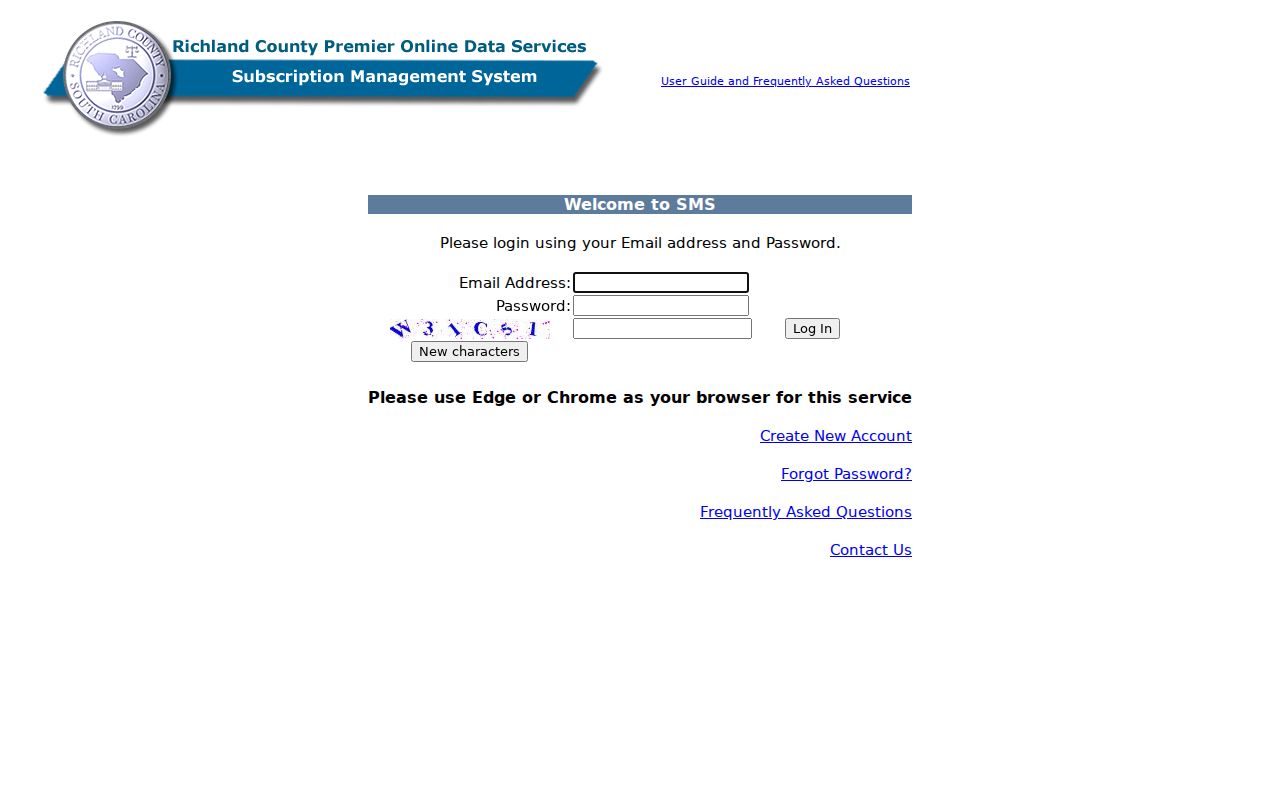 St. Andrews street directory Richland Register of Deeds subscription login