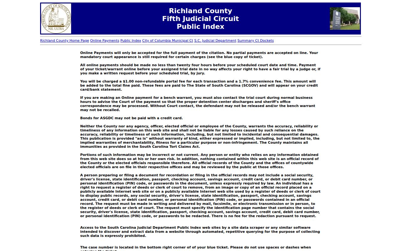 St. Andrews residents directory Richland public court index